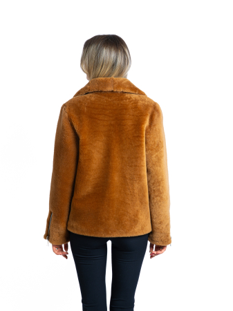 Jachetă mouton Brown [2]