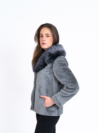 Jachetă mouton Grey Harmony [1]