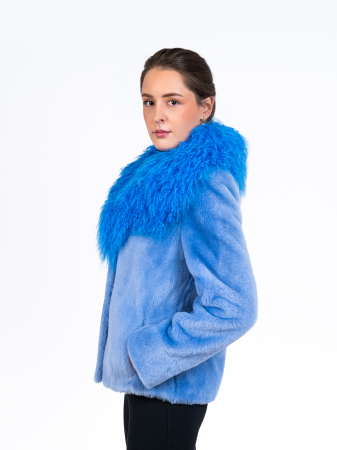 Jachetă mouton & mongolian Sky Blue [1]