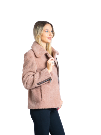 Jachetă mouton Pink [1]
