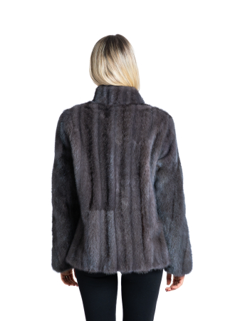 Jachetă nurcă Dark Grey [2]