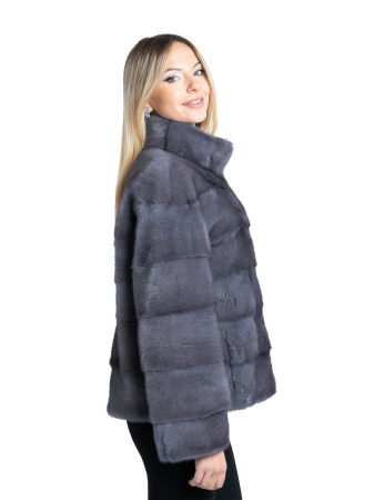 Jachetă vizon Dark Grey [1]
