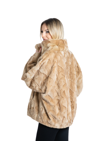 Jachetă vizon MRR Light Beige [2]