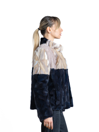 Jachetă vizon MRR multicolor [1]