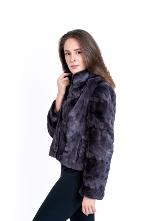 Jachetă vizon MRR Petrol Grey [1]