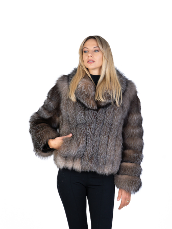 Jachete de vulpe argintie - Jachetă vulpe Crystal