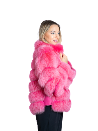 Jachetă vulpe polară Pink [1]