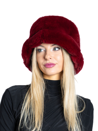 Accesorii - Pălărie Rex Burgundy