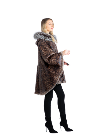 Pelerină ovine tip poncho [1]