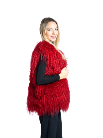 Vestă mongoleză Burgundy [1]