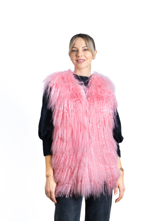Vestă mongoleză Powder Pink [1]