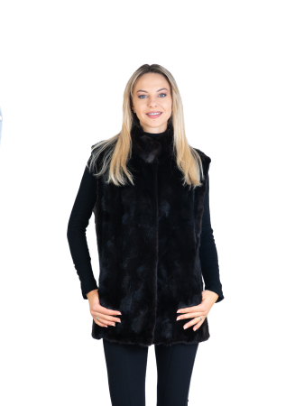 Veste - Vestă vizon MRR Brown