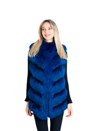 Veste - Vestă vulpe polară Blue