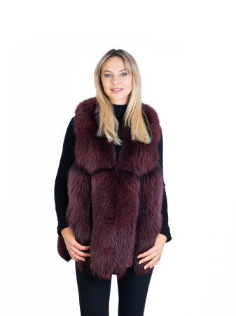 Veste - Vesta vulpe polară Dark Purple