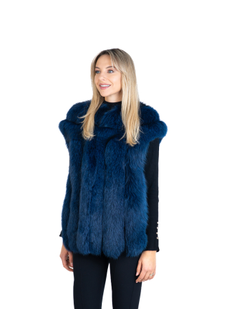 Veste - Vestă vulpe polară Navy Blue