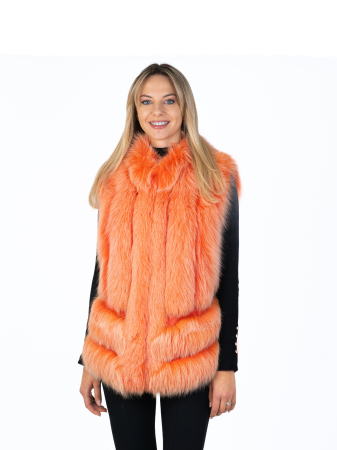 Veste - Vestă vulpe polară Orange
