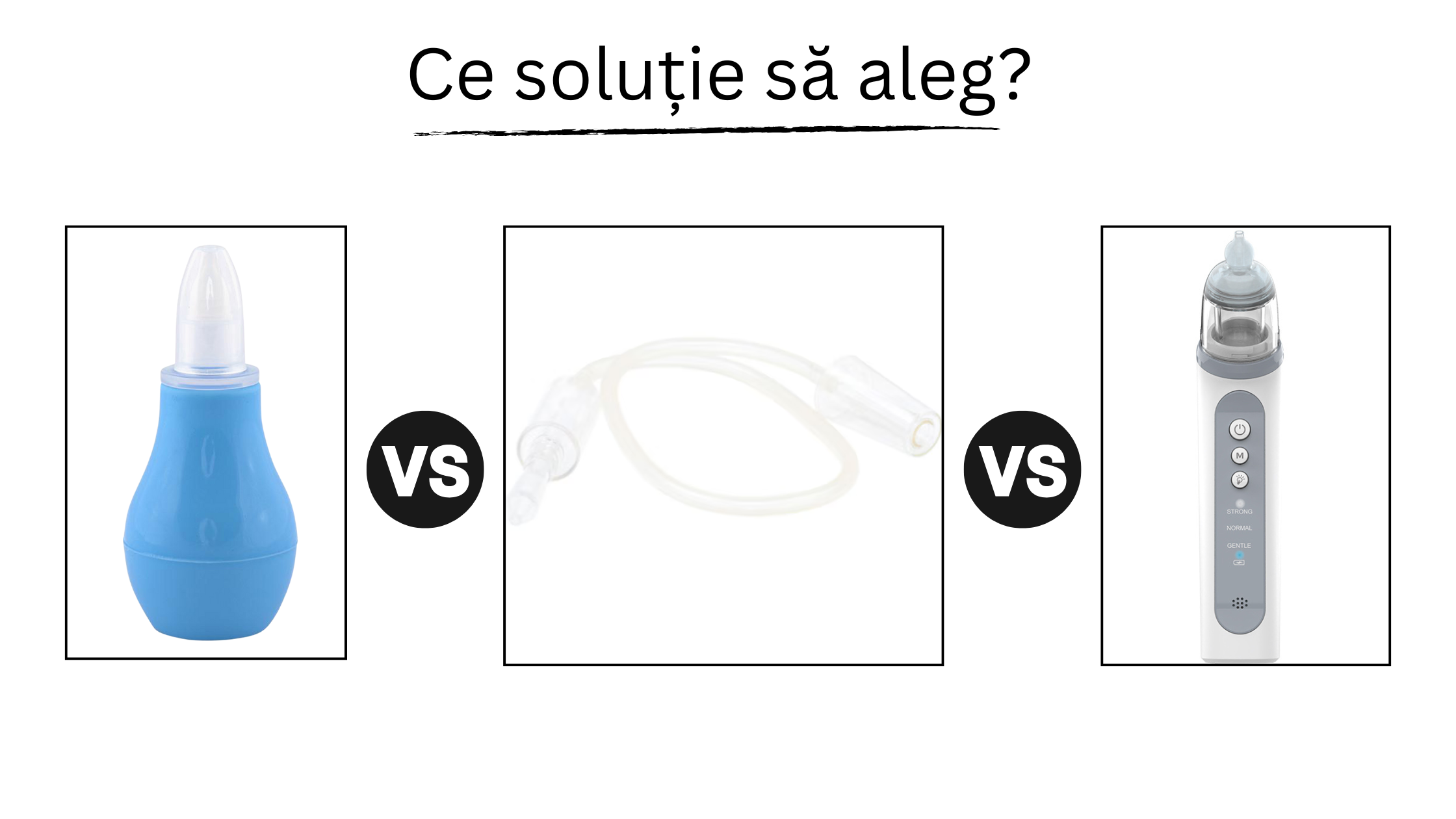 👶 Aspirator nazal clasic vs. electric vs. batista bebelușului – Ce să alegi?