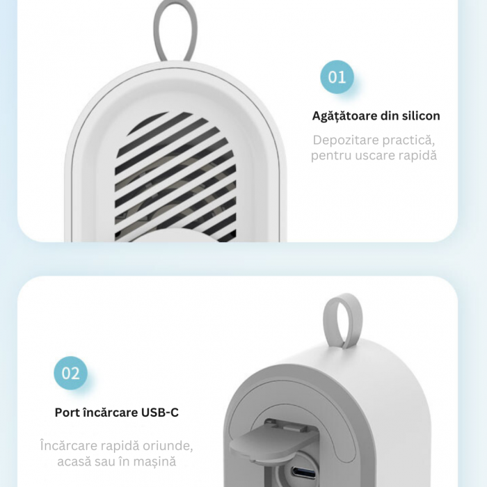Aparat pentru Curățarea și Sterilizarea Alimentelor cu Tehnologie OH-Ion – Fără Chimicale, 100% Natural, Portocaliu [9]