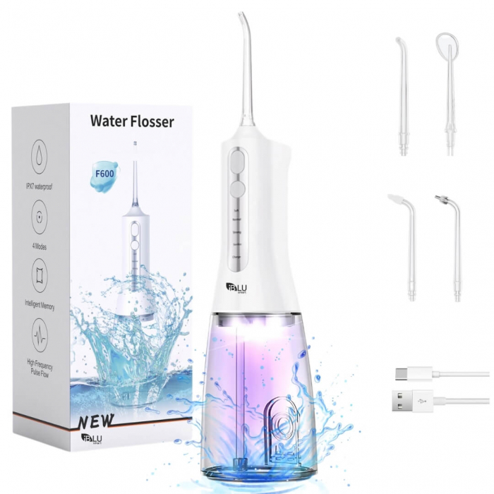 Irigator Oral Profesional cu Sterilizare UV pentru Duș bucal [1]