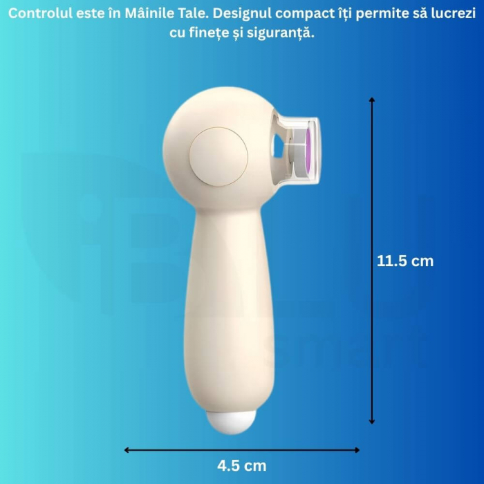 Pilă Electrică Bebe USB-C, Silențioasă, LED, 6 Capete [7]