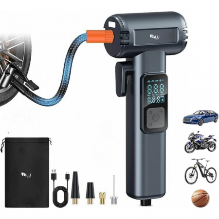 Toate Produsele - Compresor Auto 6-in-1 iBLU Smart – Wireless, 150 PSI, Powerbank, Siguranță & LED