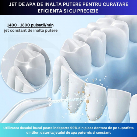 Irigator Oral Profesional cu Sterilizare UV pentru Duș bucal [4]
