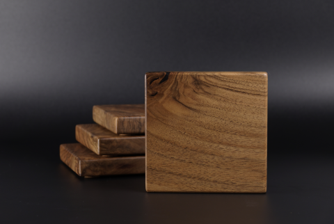 Suporturi pentru pahare - suport-pahare-nuc-epoxy-fold-mountains-handmade