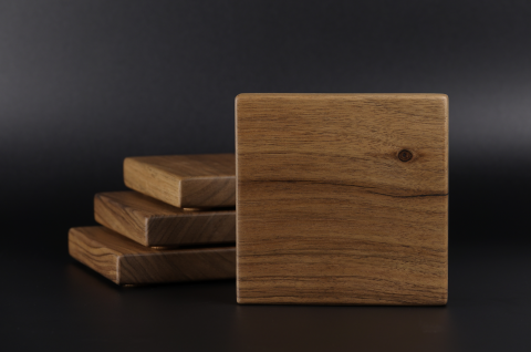 Suporturi pentru pahare - suport-pahare-nuc-epoxy-whale-handmade