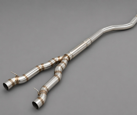 Catback - Anulare Rezonator Central (Resonator Delete) BOBA'S BPG pentru BMW F10 535i N55