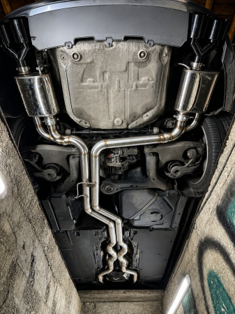 Sisteme evacuare complete - Sistem Evacuare Complet Straight Pipe Audi S4 S5 B8 3.0 TFSI | BOBA'S BPG