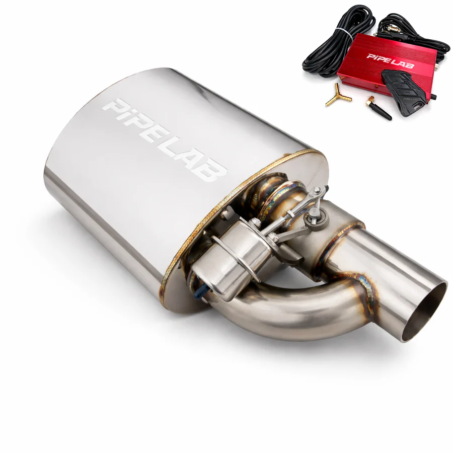 VEHEMENT - Toba Activa Pipe Lab cu Clapeta Vacuum | Sistem Evacuare Sport
