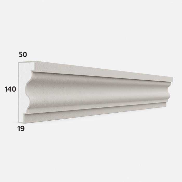 Ancadrament exterior ferestre și uși, brâu soclu și delimitare etaje BD-PD-05 140x50x2000 MM [3]
