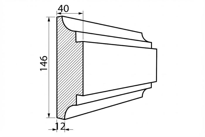 brau decorativ fatada casei bd-pd-22 [3]
