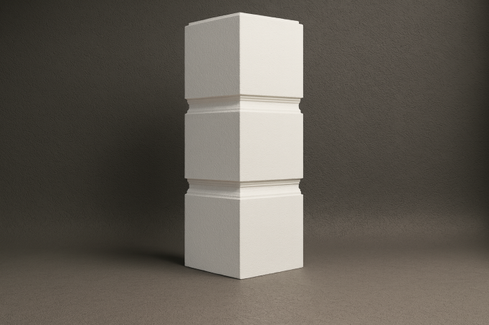 Colțar decorativ exterior din polistiren EPS BD-PD-117 – 105 cm [4]