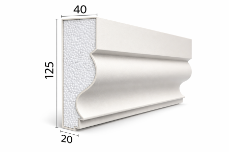 Ancadramente Ferestre - ancadrament lateral decorativ din polistiren bd-pd-21