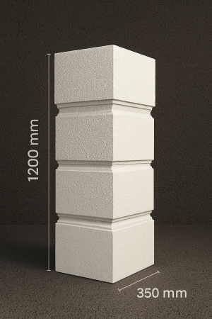 Coltare Decorative - Coltar Decorativ de exterior BD-PD-120 120X35X35 CM