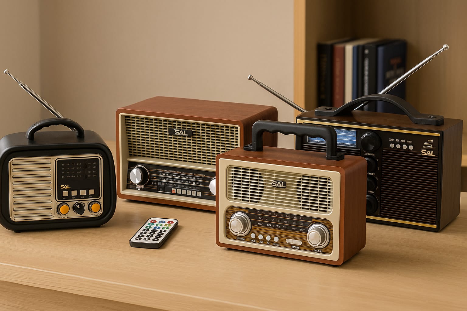 4 radiouri retro ideale pentru casa , birou sau cadou