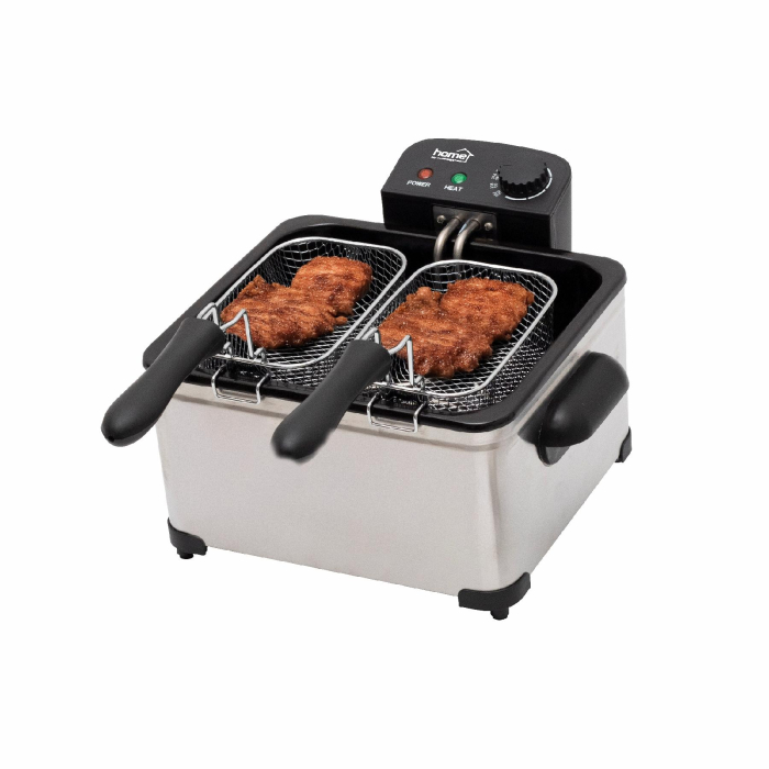 Friteuză electrică HGOLS5, 5 L, 2000 W, inox [2]