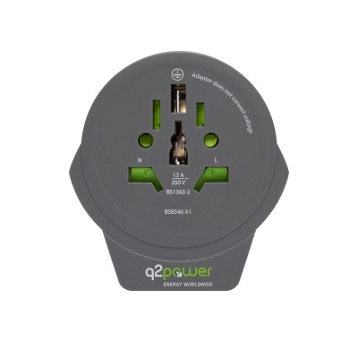 Adaptor calatorii "World to Europe USB" -1.100110-TH [3]