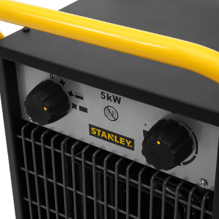 Aerotermă Industrială Stanley de 5 kW cu Carcasă Metalică - ST-05-400-E [2]