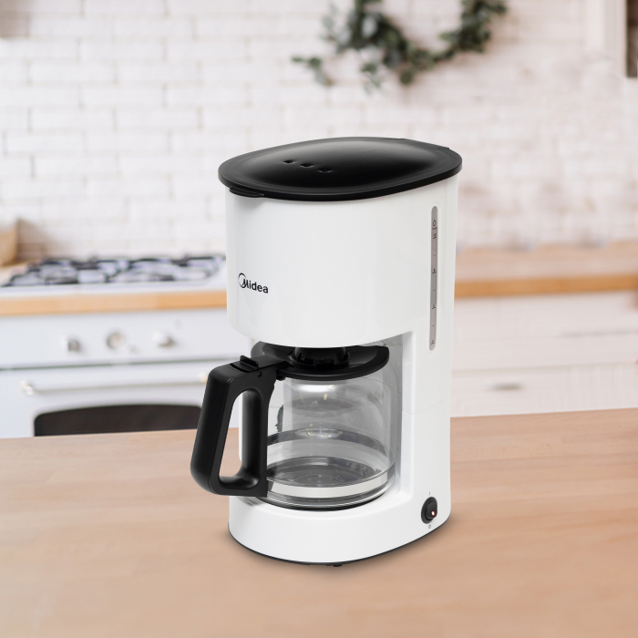Aparat de Cafea, 10 Cești, 1,25 L, Alb MIDEA - MA-D1502AW [6]