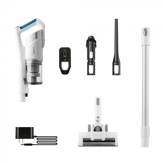 Aspirator MIDEA cu Acumulator, 150W DC - P5 MCS2021WB: Flexibilitate și Performanță în Curățenie [4]