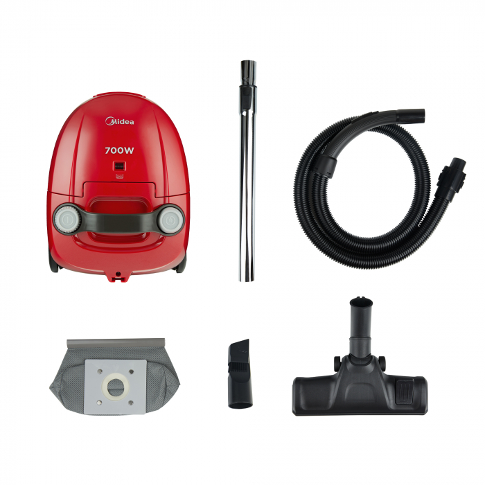 Aspirator MIDEA cu Sac de Praf, 1.5L, HEPA12 - MBO1PLRE: Compact și Eficient [4]