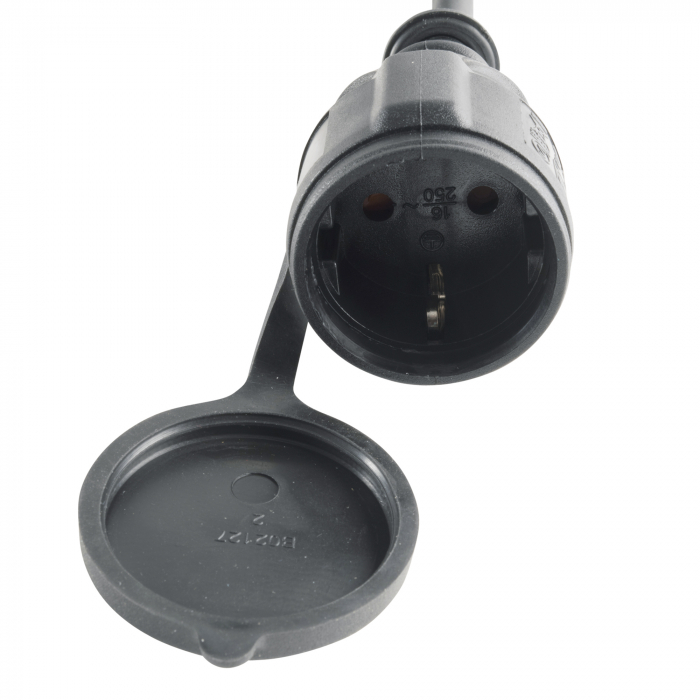 Prelungitor Cupla Cauciucat Pentru Exterior, 10m - NV 7-10/GY [2]