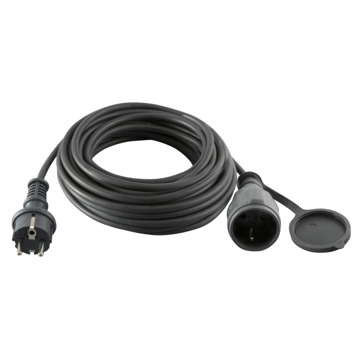 Prelungitor Cupla Cauciucat Pentru Exterior, 20m - NV 7-20/GY [1]