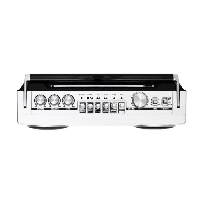 Casetofon retro stereo RRTBRONX cu Bluetooth și digitalizare MP3 [4]
