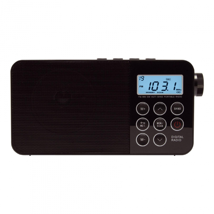 Radio Portabil Digital cu 3 Benzi și Ecran LCD - RPR 3LCD [2]