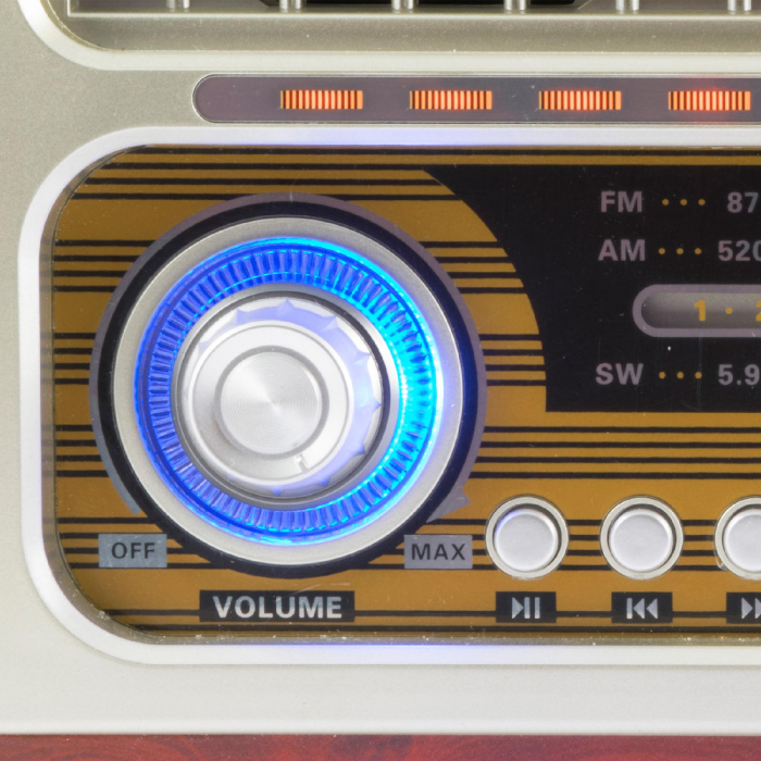 Radio portabil retro RRT3 – Design clasic, funcționalitate modernă [2]