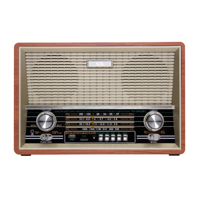 Radio Retro cu MP3, BT și 4 Benzi - RRT 4B [2]