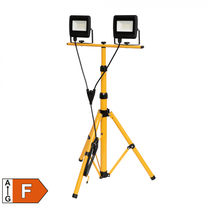 Reflector LED cu Stativ , 2x30W , 4000 lm, IP65 - FLL STAND 2/30 [1]